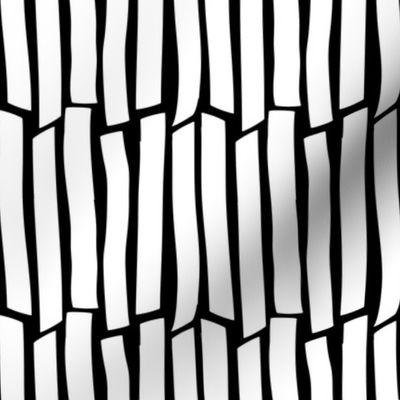 white on black cracked stripes | pencilmeinstationery.com