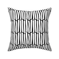 white on black cracked stripes | pencilmeinstationery.com