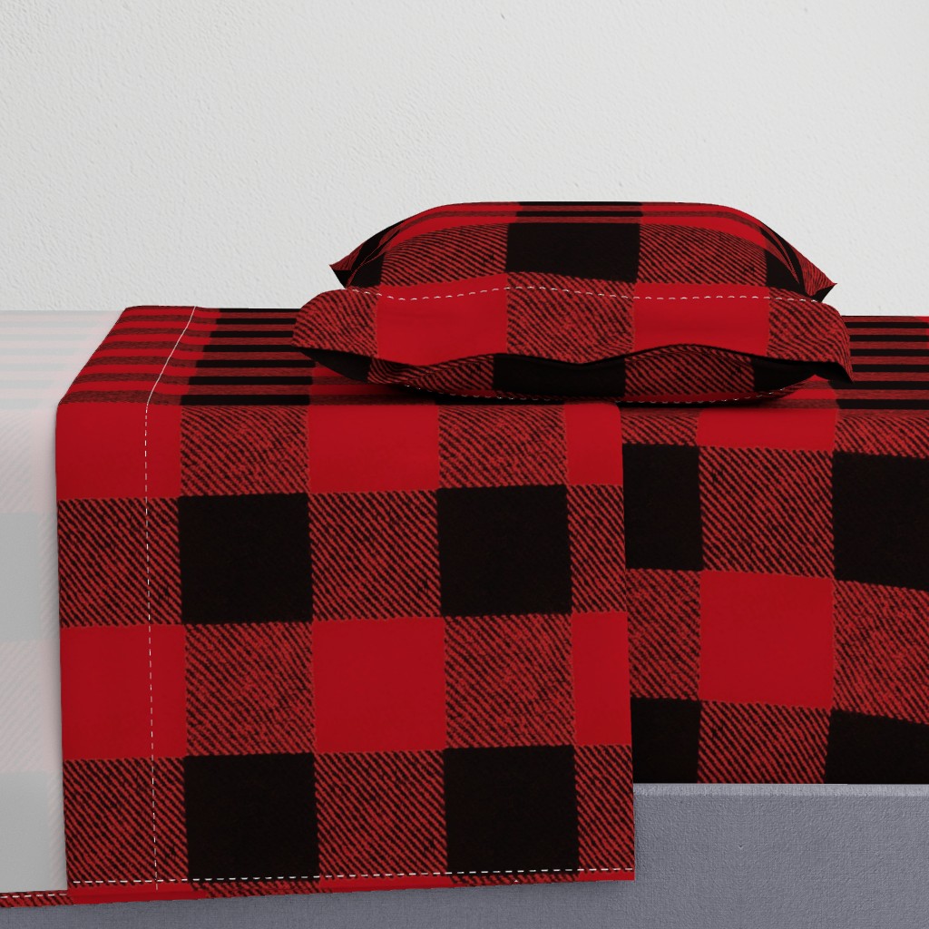 Large Buffalo Check / Red Flannel