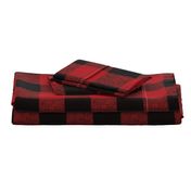 Large Buffalo Check / Red Flannel