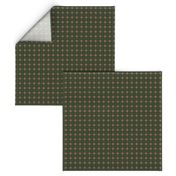 Forest Green Retro Tiles by Friztin