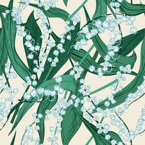 Lily of The Valley - Green