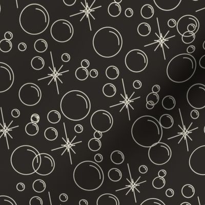 Bubbles- Black Background