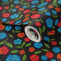 The Painted Pantry - Vintage Roses Wallpaper