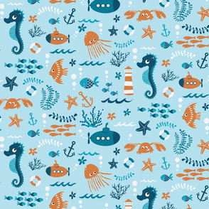 Sea Life Pattern