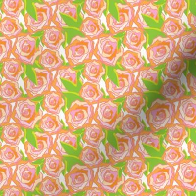 Peach Rose Floral_Miss Chiff Designs
