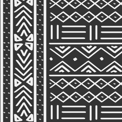 African Mudcloth Fabric, Wallpaper and Home Decor | Spoonflower