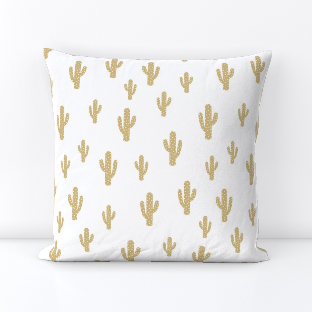 Cactus Gold - White background