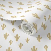 Cactus Gold - White background