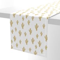 Cactus Gold - White background