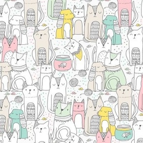 Doodle cats and dogs