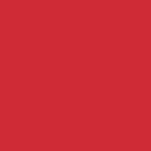 Solid Italy Flag Flame Scarlet Red (#CE2B37)