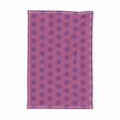 Sorbet Purple Patterned Dots