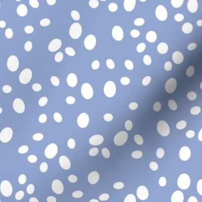 Dots // serenity pantone blue cute baby boy nursery