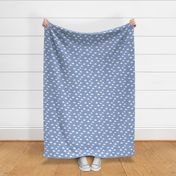 Clouds // pantone serenity pastel blue nursery gender neutral baby newborn