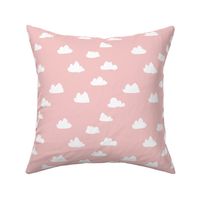 Clouds // pantone pink pastel nursery cloud
