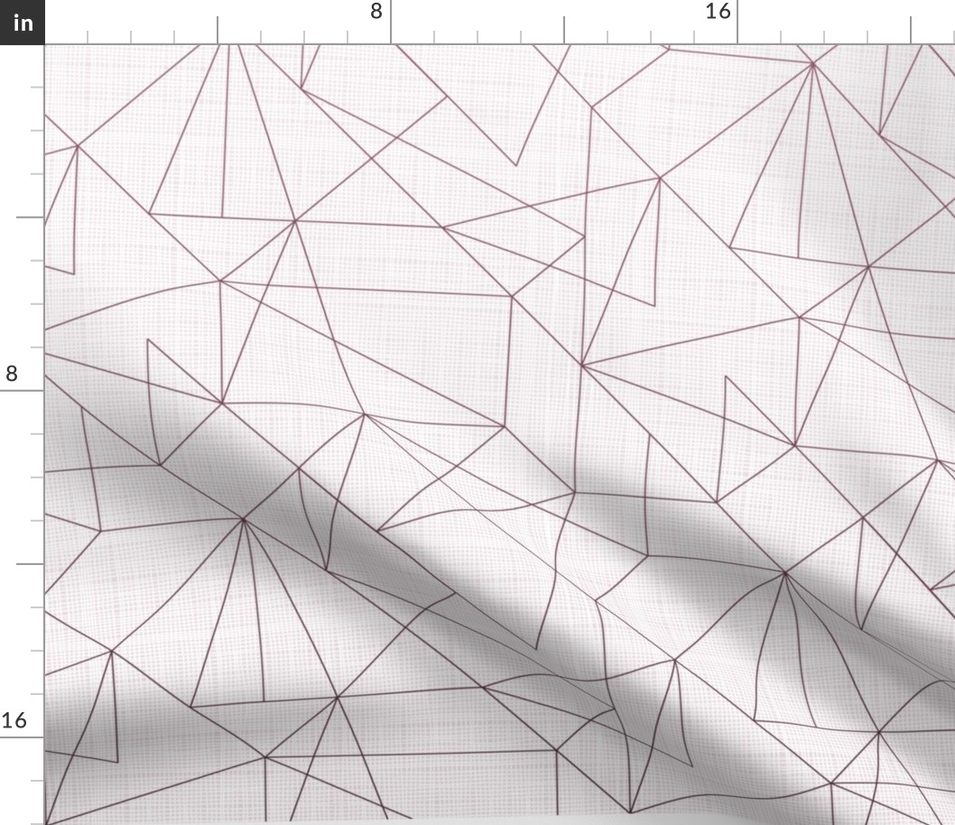 Geometric lines Gradient (Maroon)
