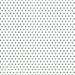 Green Polka Dots Fabric 