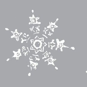 snowflake-grey