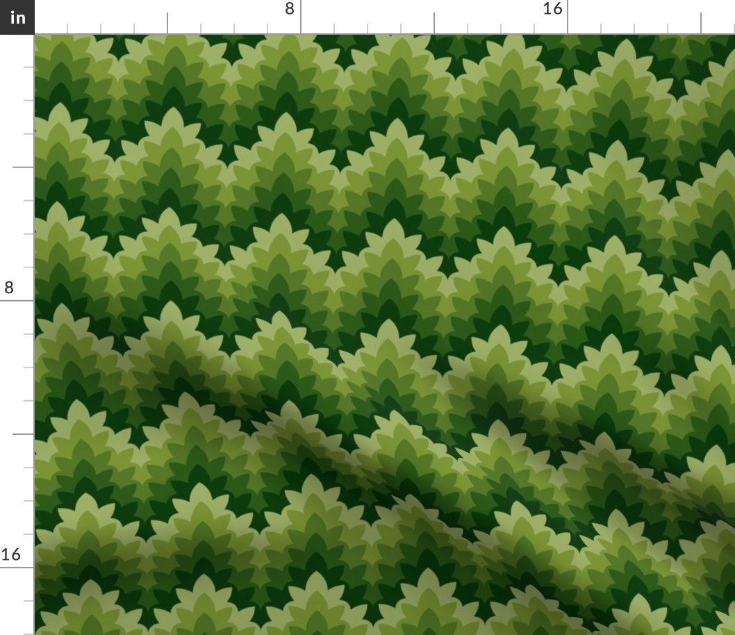 05034247 : leafy zigzag : spoonflower0090
