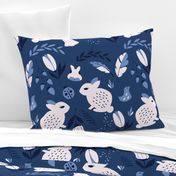 Bunnies and flowers 003