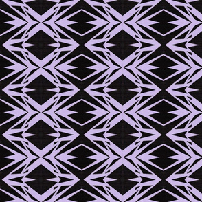 Purple Diamonds Triangles