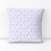 Puppy Play Pattern in Purple