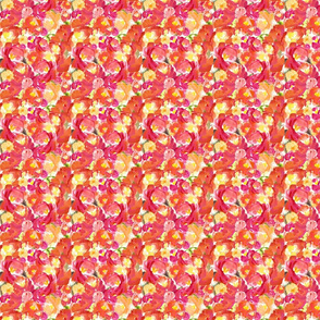 Fuschia_Orange_Glow Chintz