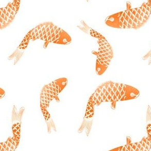 Goldfish gold fish orange fish koi fish
