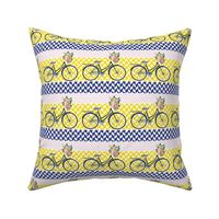 Floral Bicycle Mix and Match Pattern