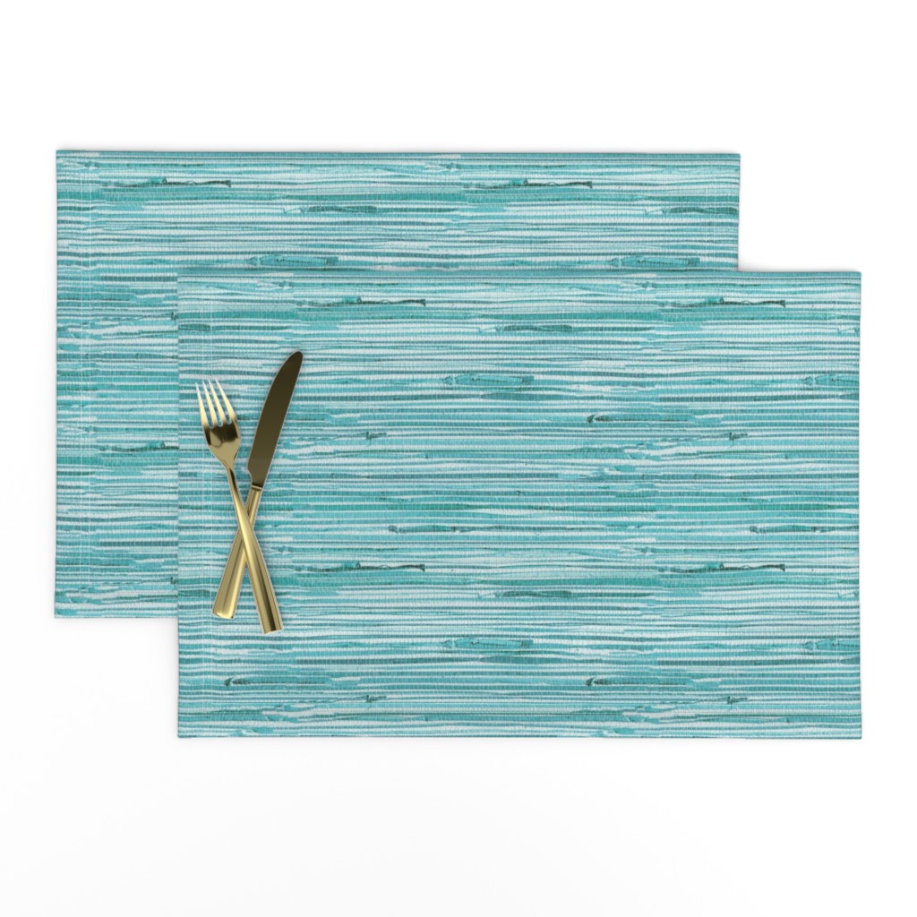 Aqua teal grasscloth woven wallpaper turquoise 