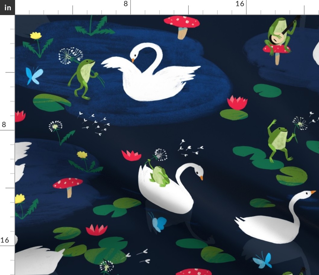 Swans & Frogs