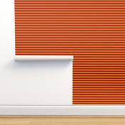 Stripes - Horizontal - Orange (#FF5F00) and Black (#000000) 