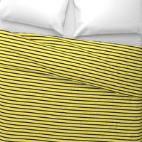 Stripes - Horizontal - Light Yellow (#F9EA62) and Black (#000000) 