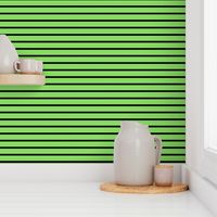 Stripes - Horizontal - Light Green (#89DA65) and Black (#000000) 