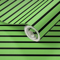 Stripes - Horizontal - Light Green (#89DA65) and Black (#000000) 