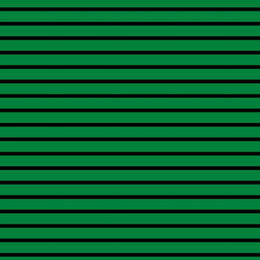 Stripes - Horizontal - Dark Green (#00813C) and Black (#000000) 