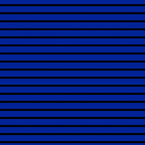 Stripes - Horizontal - Dark Blue (#002398) and Black (#000000) 