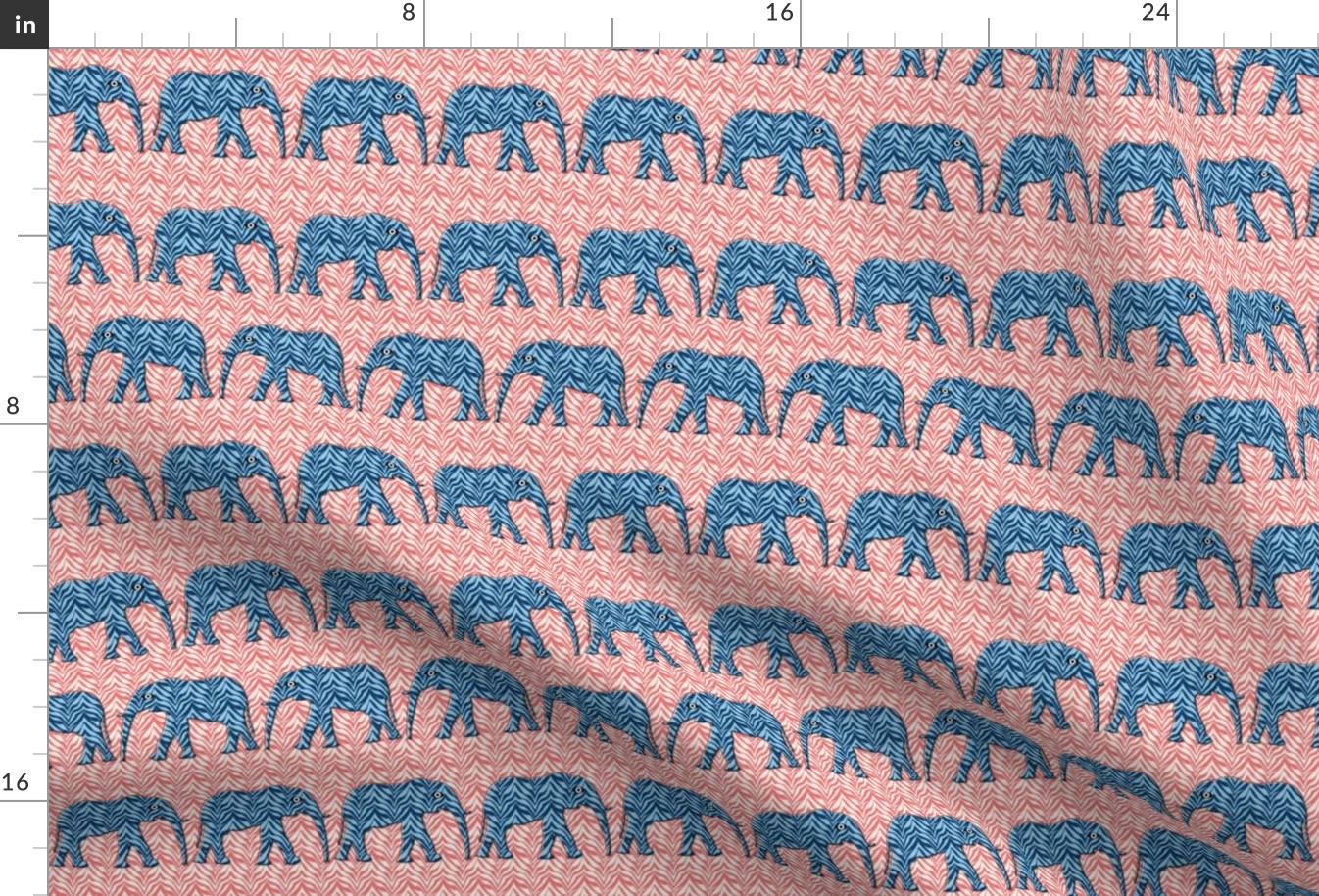 Zebra_Elephants_Blue_Elephants_on_Pink