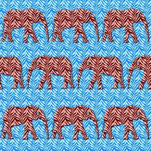 Zebra_Elephants_Pink_Elephants_on_Blue