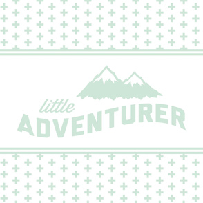 Little Adventurer (mint) // cross 