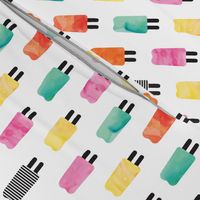 Watercolor Popsicles
