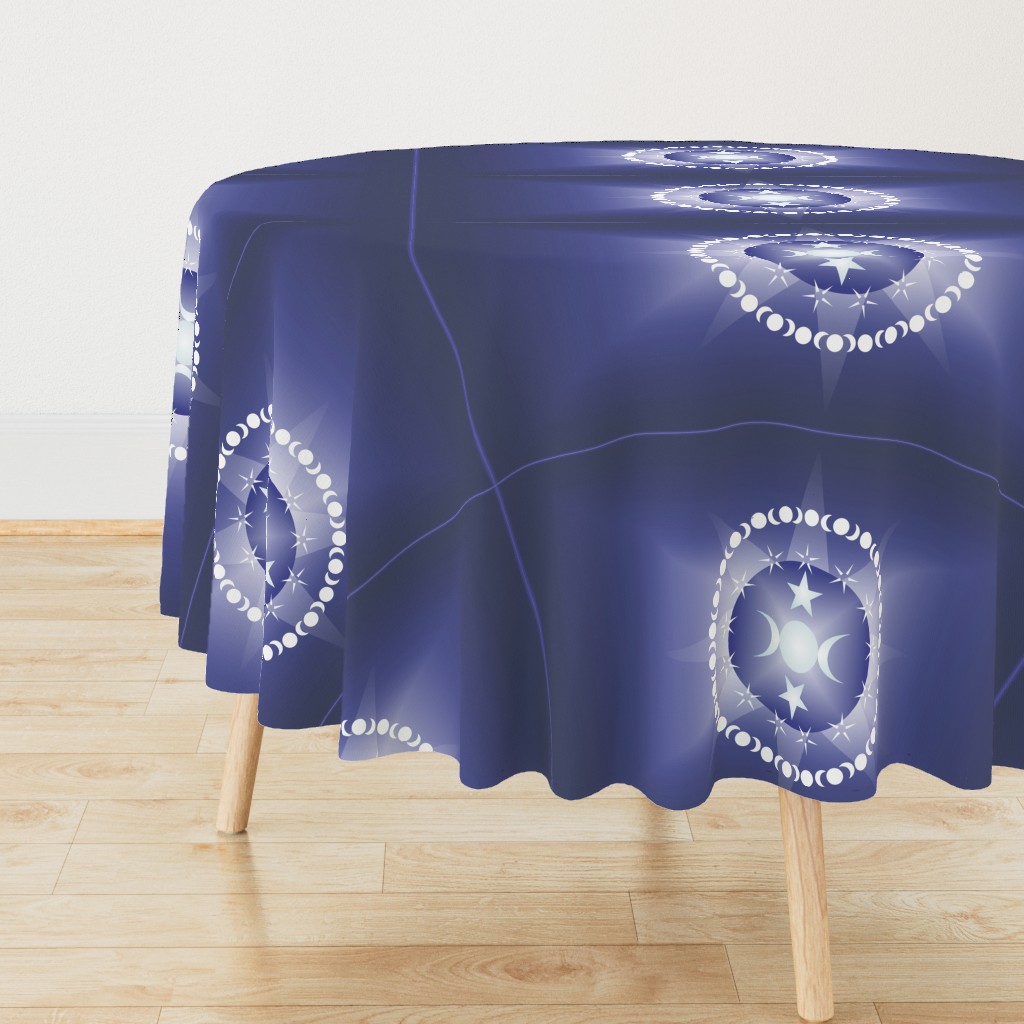 The Three Moons of the Goddess Table Runner