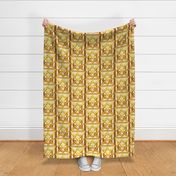 Marble Quilt Gold