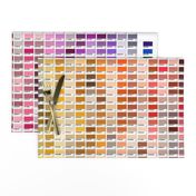 Practical 1100 Color Chart with supplemental color sets ©2012 by Jane Walker