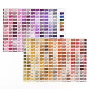 Practical 1100 Color Chart with supplemental color sets ©2012 by Jane Walker