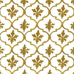 Golden Tile White