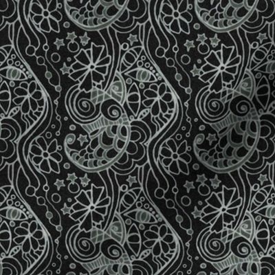 modern batik style print 