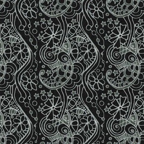 modern batik style print 