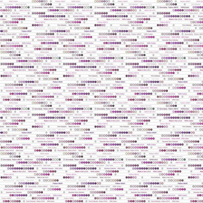 Selvedge Fabric - Purple - Small